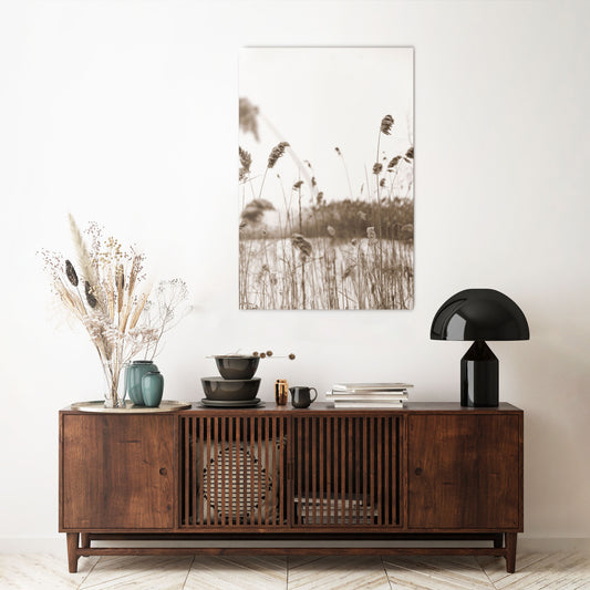TIMELESS TUSSOCKS Vertical Canvas Print