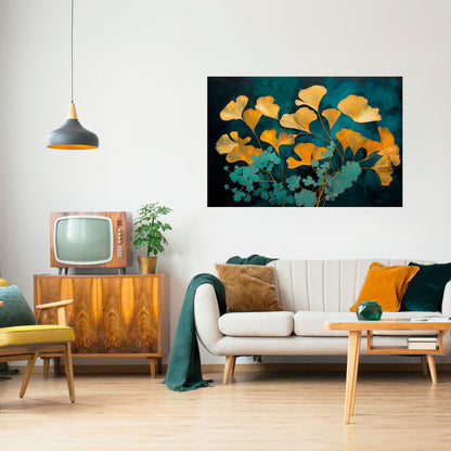Poster orizzontale staccabile e attaccabile GINCOODELIC DREAM