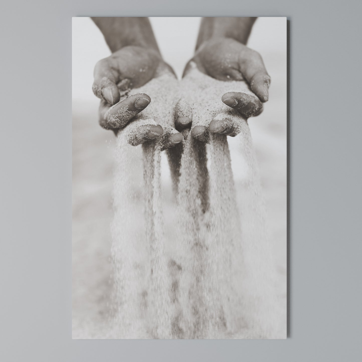 HANDS OF FATE Stampa su Tela Verticale