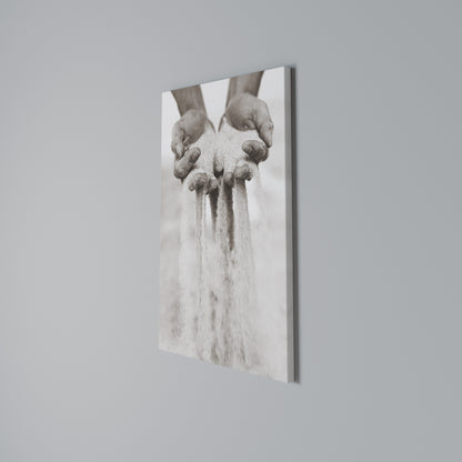 HANDS OF FATE Stampa su Tela Verticale