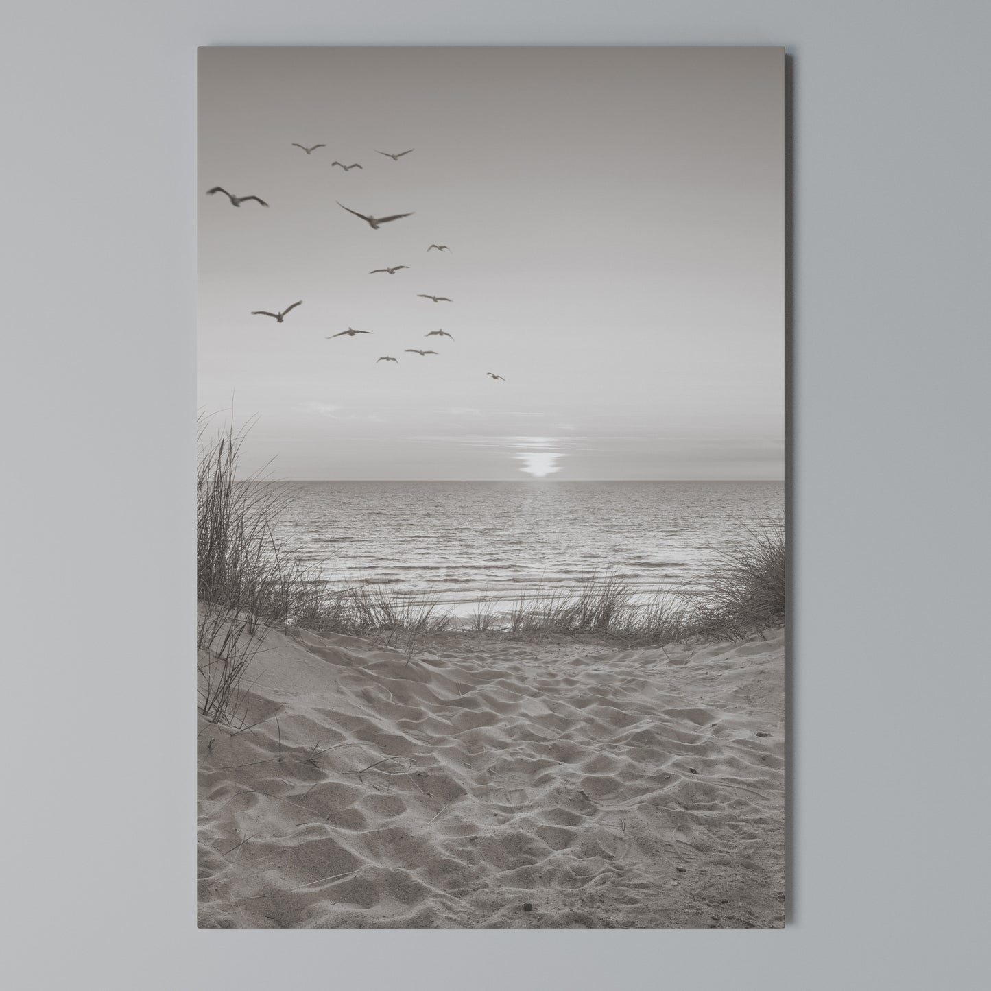 TIMELESS SEASCAPE Stampa su Tela Verticale