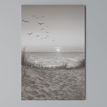 TIMELESS SEASCAPE Stampa su Tela Verticale