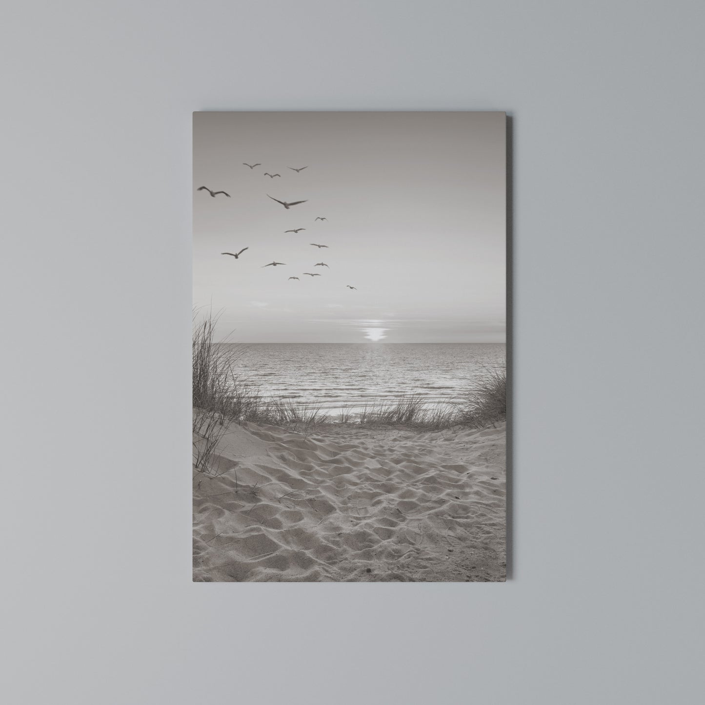 TIMELESS SEASCAPE Stampa su Tela Verticale