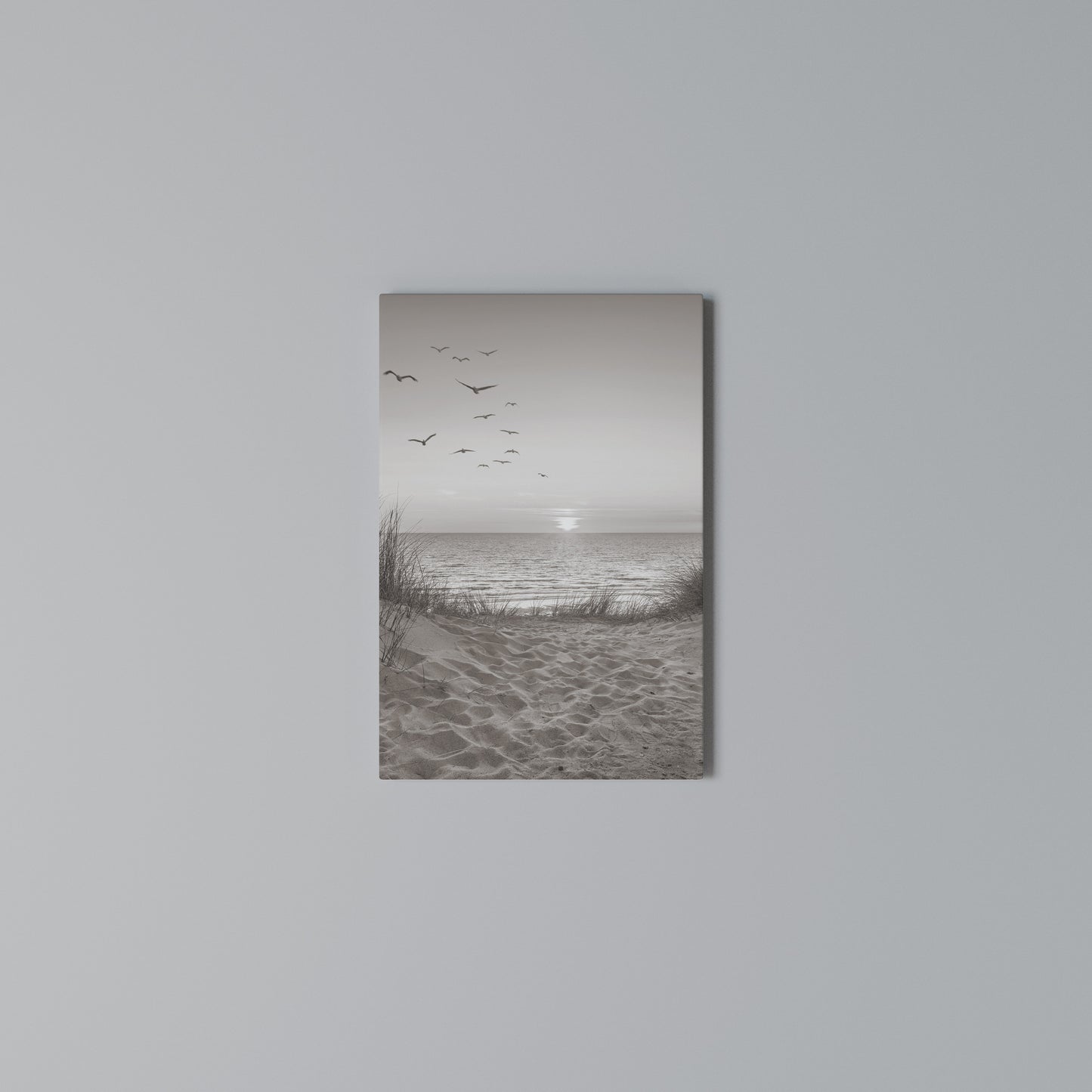 TIMELESS SEASCAPE Stampa su Tela Verticale