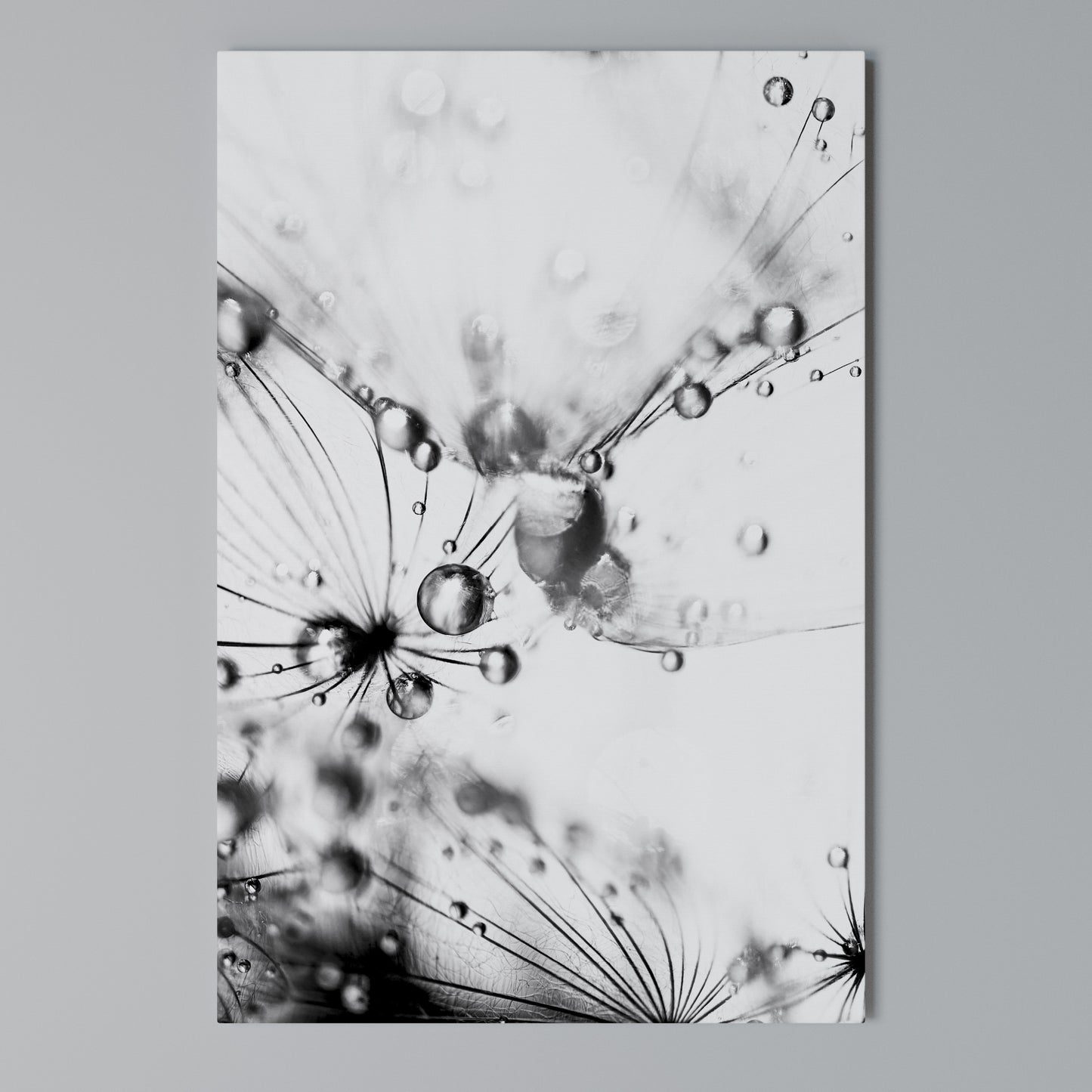 ELEGANT DROPLETS Stampa su Tela Verticale