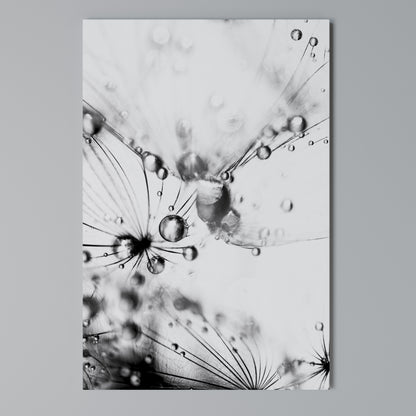 ELEGANT DROPLETS Stampa su Tela Verticale