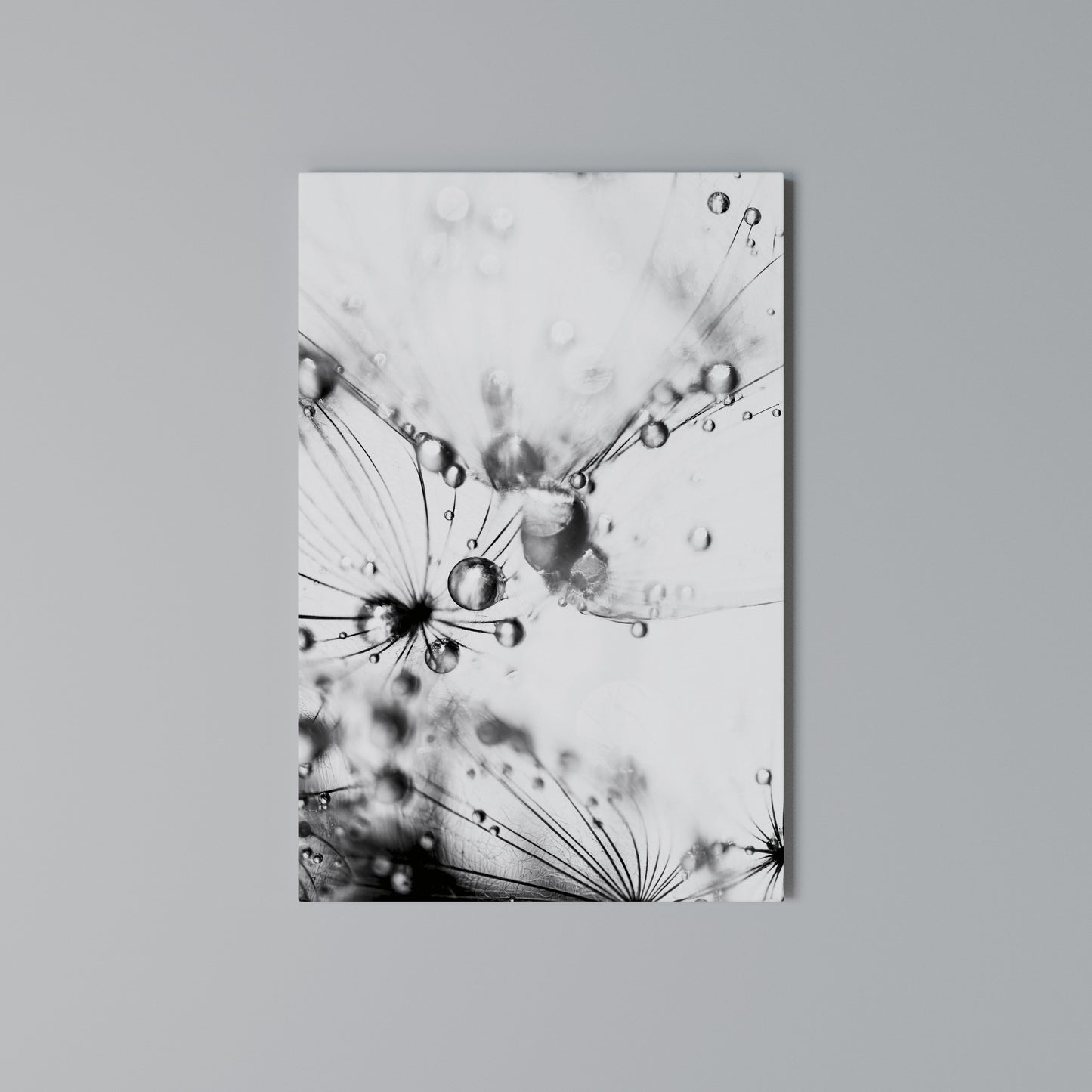 ELEGANT DROPLETS Stampa su Tela Verticale