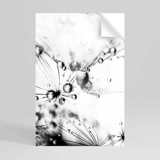 ELEGANTI GOCCE Poster verticale staccabile e attaccabile