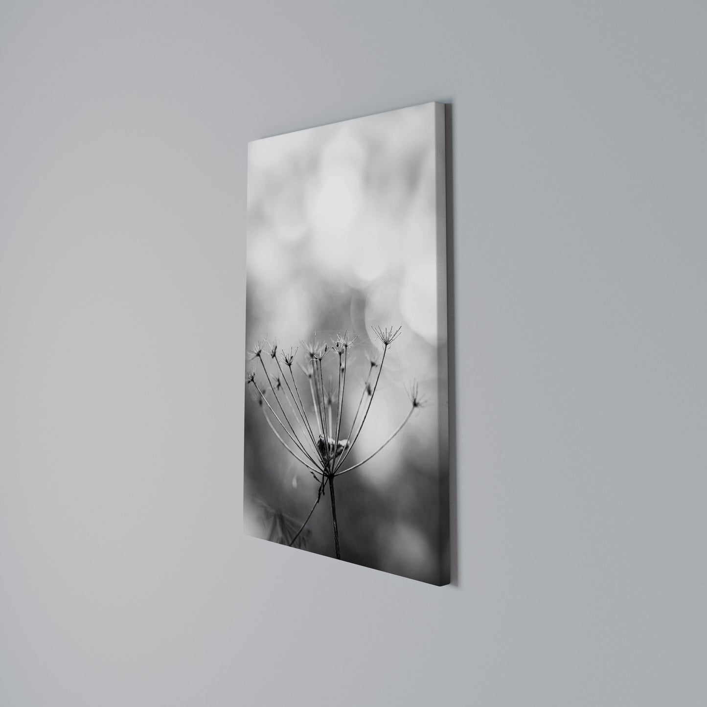 MINIMALIST BLOOM Stampa su Tela Verticale