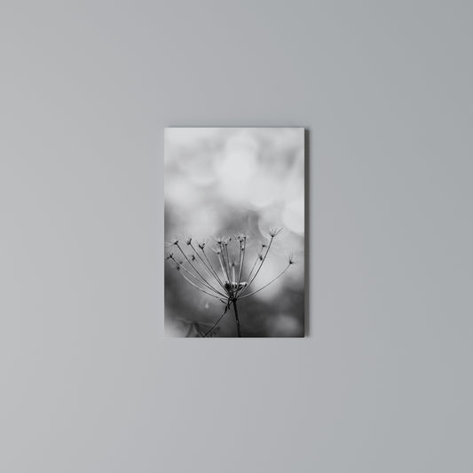 MINIMALIST BLOOM Stampa su Tela Verticale