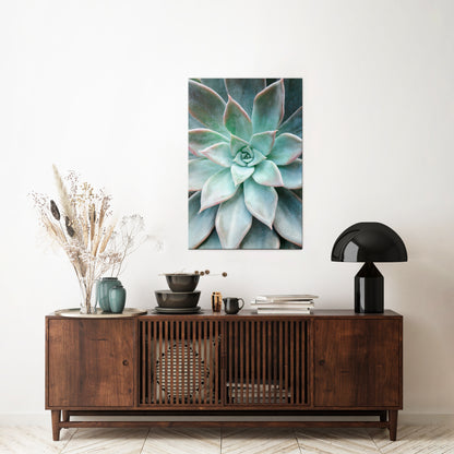 GEOMETRIC GARDEN MAGIC Vertical Canvas Print