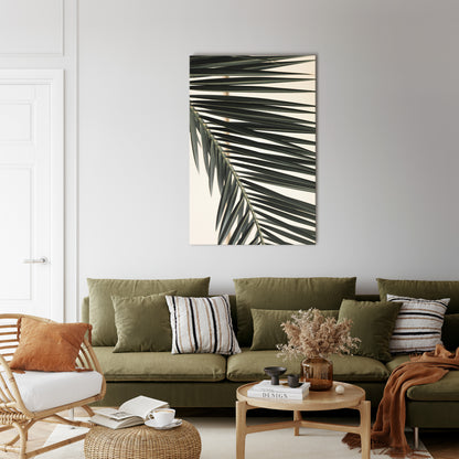 PALM SYMPHONY Vertical Canvas Print