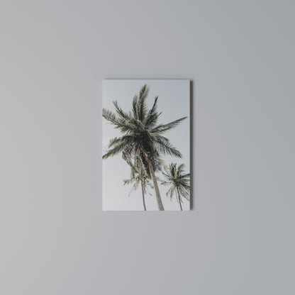 PALM PARADISE SIGHT Stampa su Tela Verticale