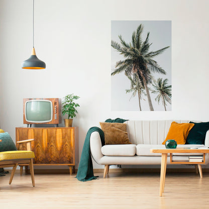 Poster verticale staccabile e attaccabile PALM PARADISE SIGHT