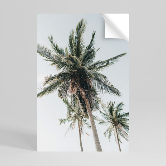 Poster verticale staccabile e attaccabile PALM PARADISE SIGHT