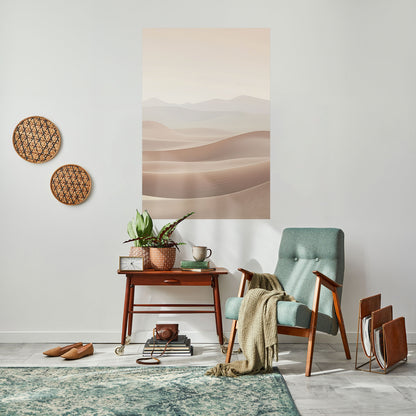 Poster verticale staccabile e attaccabile SUBTLE SANDS