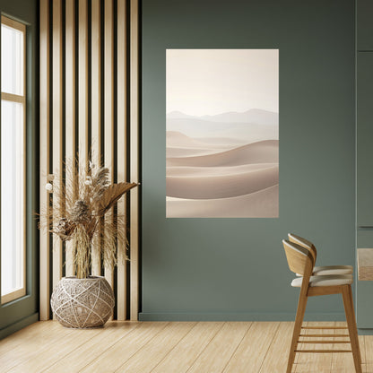 Poster verticale staccabile e attaccabile SUBTLE SANDS