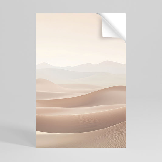 Poster verticale staccabile e attaccabile SUBTLE SANDS