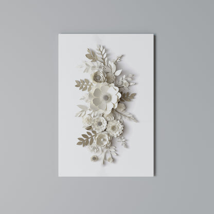 BLUSHING BOUQUET Stampa su Tela Verticale