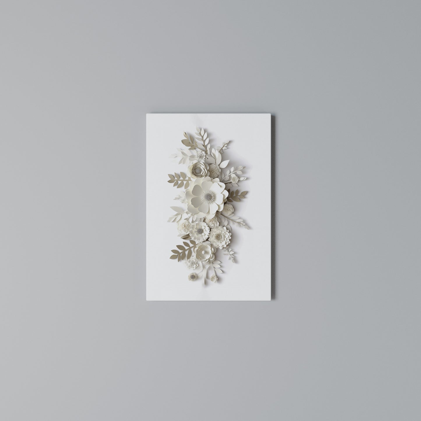 BLUSHING BOUQUET Stampa su Tela Verticale