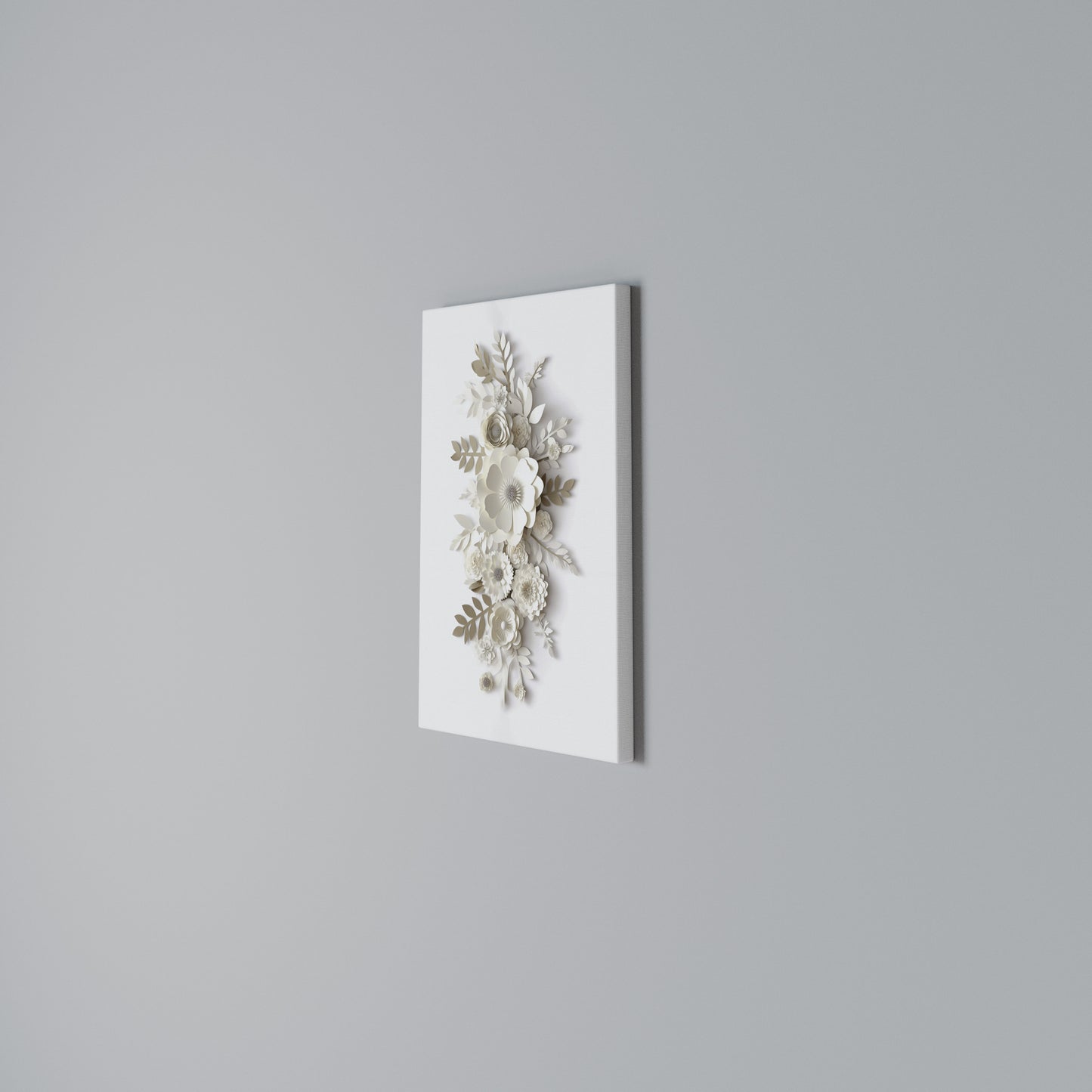 BLUSHING BOUQUET Stampa su Tela Verticale