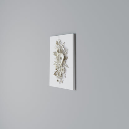 BLUSHING BOUQUET Stampa su Tela Verticale