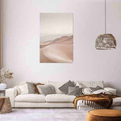 TRANQUIL TIDES Vertical Canvas Print