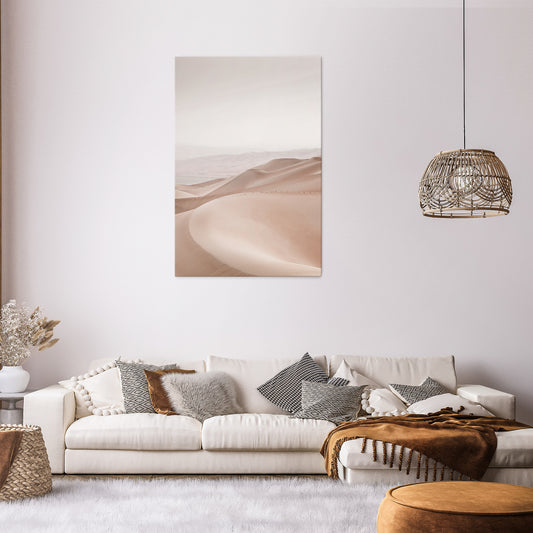 TRANQUIL TIDES Vertical Canvas Print