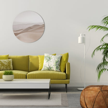 TRANQUIL TIDES Round Wall Art