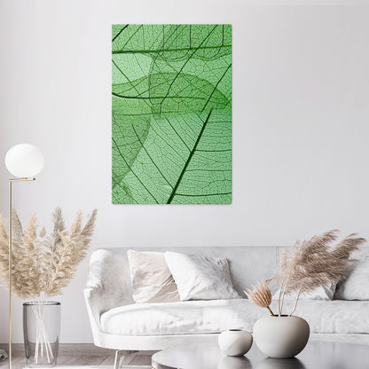 VEINS OF LIFE Vertical Canvas Print