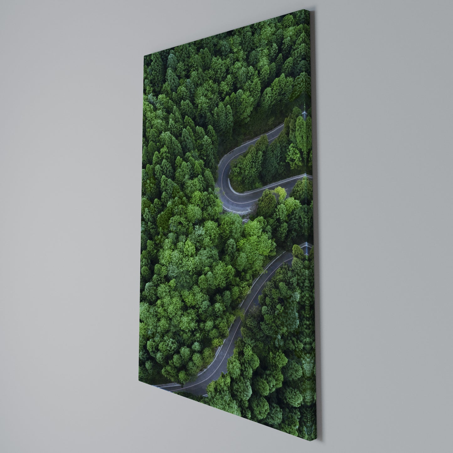 ENCHANTED FOREST RIDE Stampa su Tela Verticale