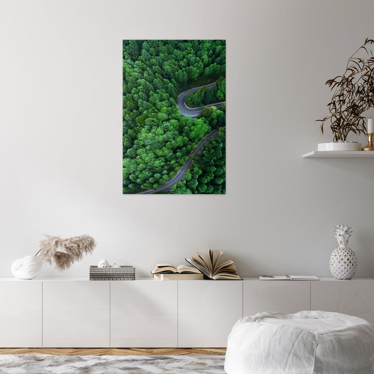 ENCHANTED FOREST RIDE Vertical Canvas Print