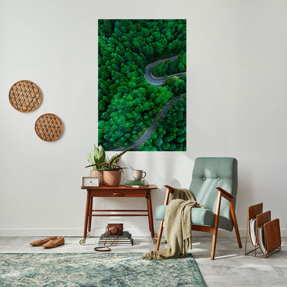 Poster verticale staccabile e attaccabile ENCHANTED FOREST RIDE
