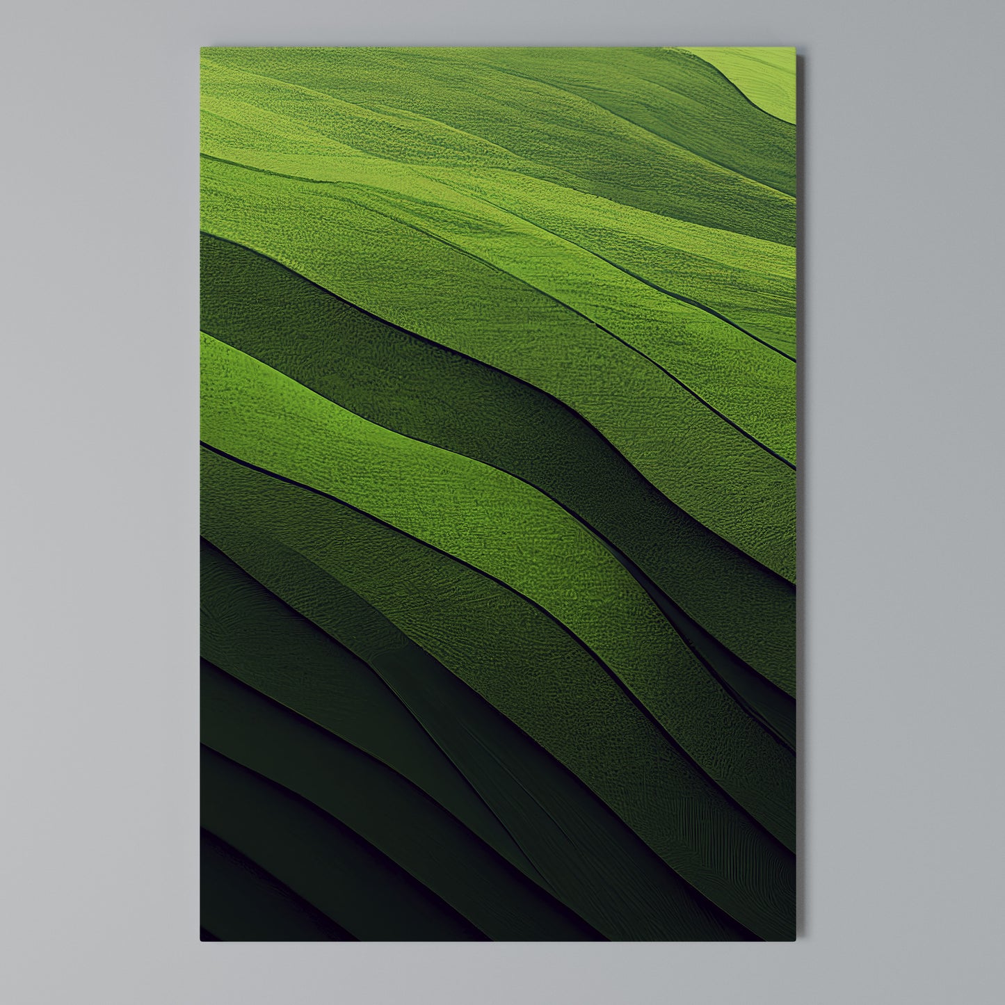 FRESH LANDSCAPE Stampa su Tela Verticale