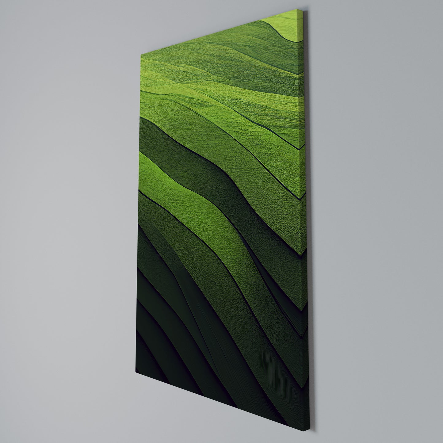 FRESH LANDSCAPE Stampa su Tela Verticale