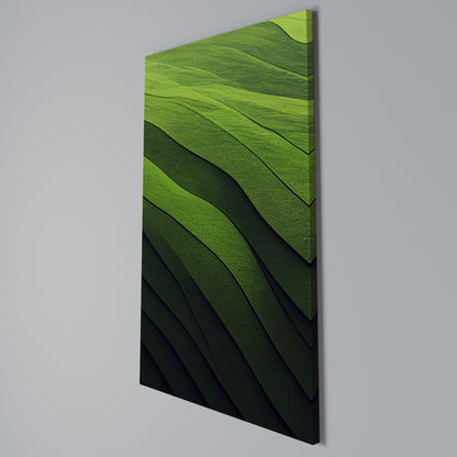 FRESH LANDSCAPE Stampa su Tela Verticale