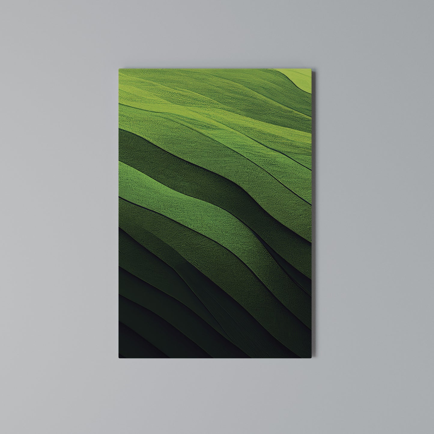 FRESH LANDSCAPE Stampa su Tela Verticale
