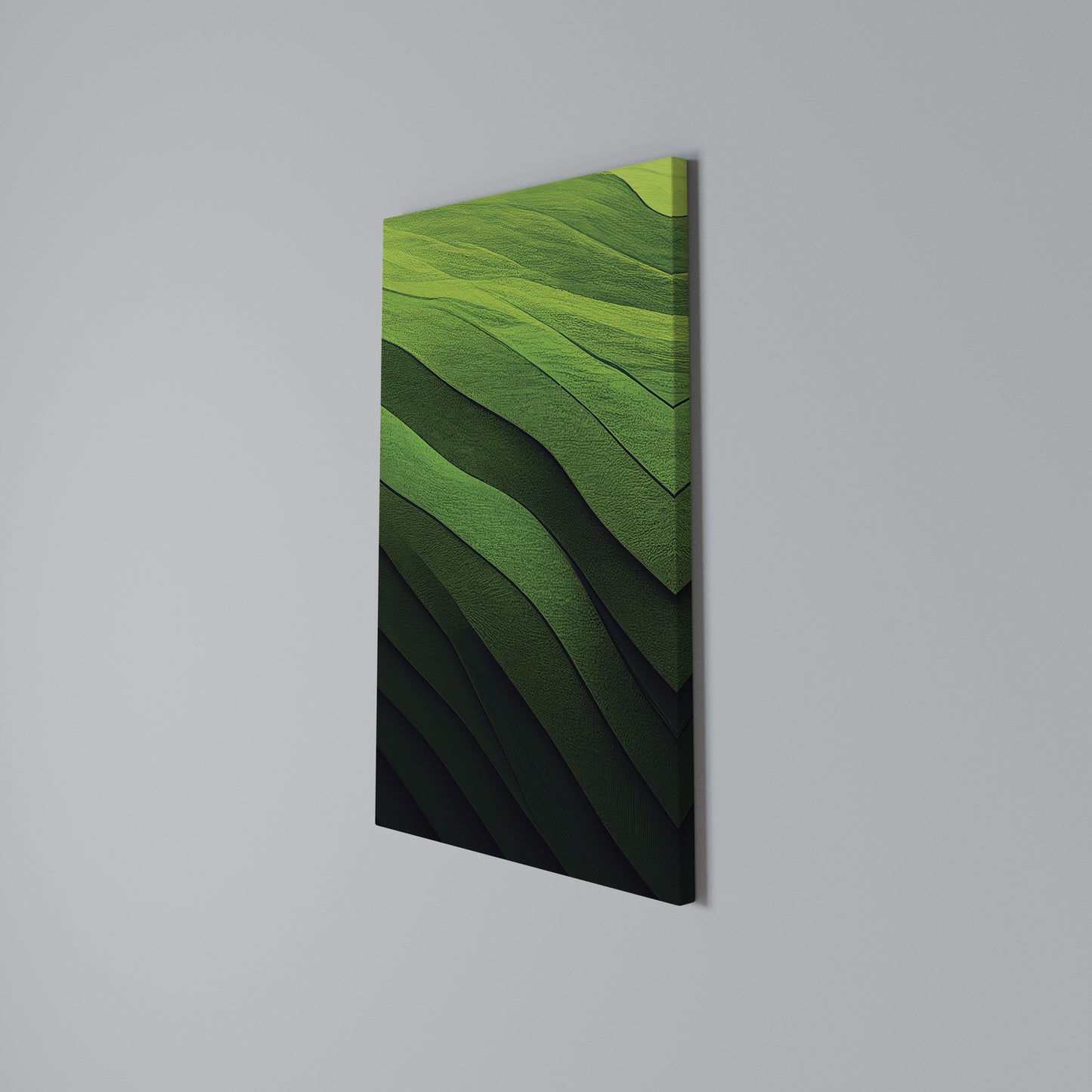 FRESH LANDSCAPE Stampa su Tela Verticale