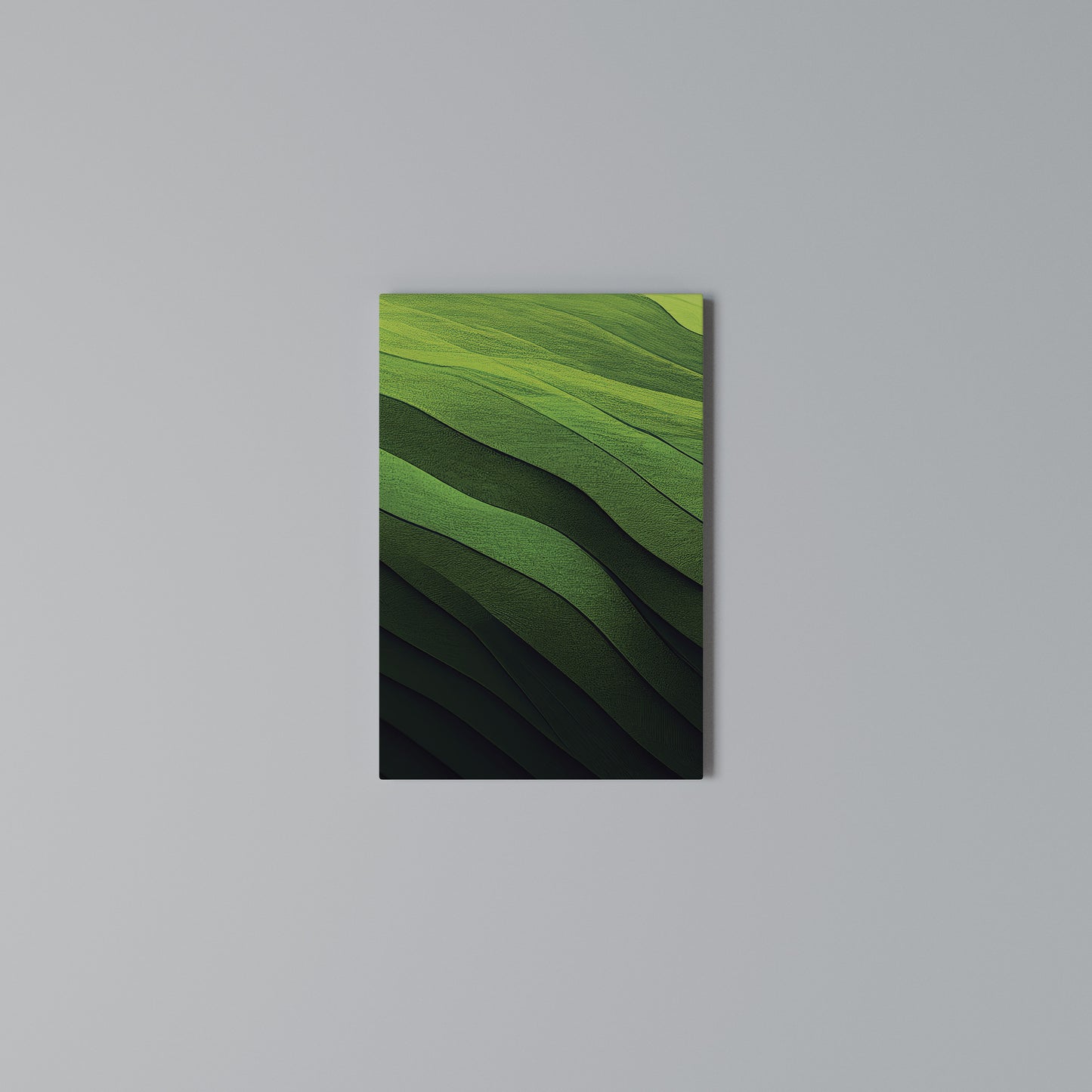 FRESH LANDSCAPE Stampa su Tela Verticale