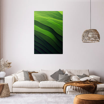 FRESH LANDSCAPE Vertical Canvas Print