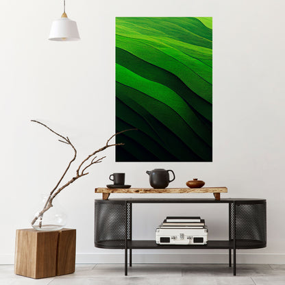Poster verticale staccabile e attaccabile FRESH LANDSCAPE