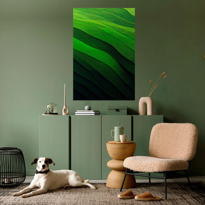 Poster verticale staccabile e attaccabile FRESH LANDSCAPE