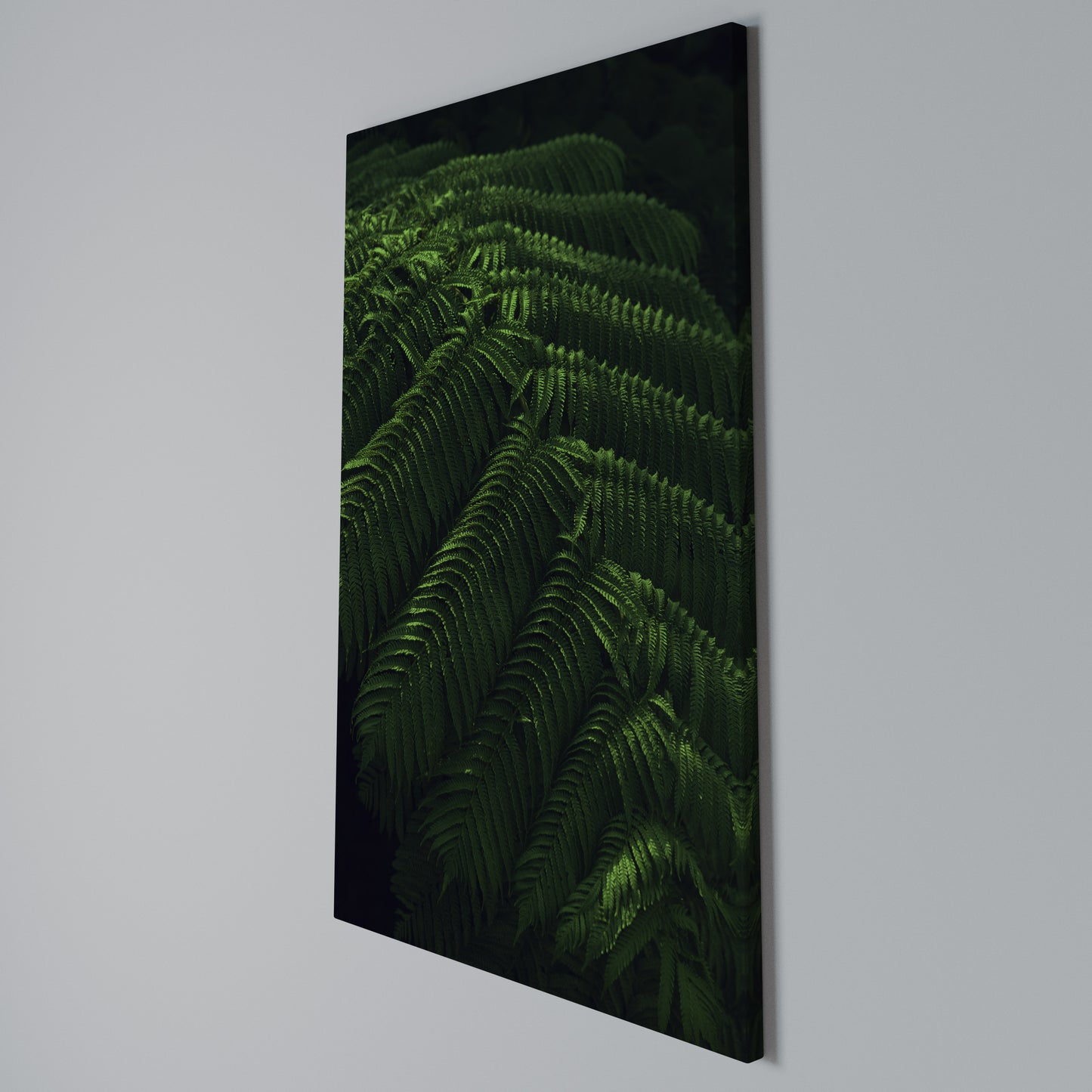 FERN FANTASY Stampa su Tela Verticale