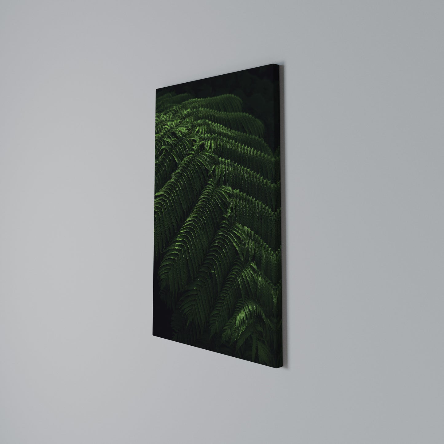 FERN FANTASY Stampa su Tela Verticale