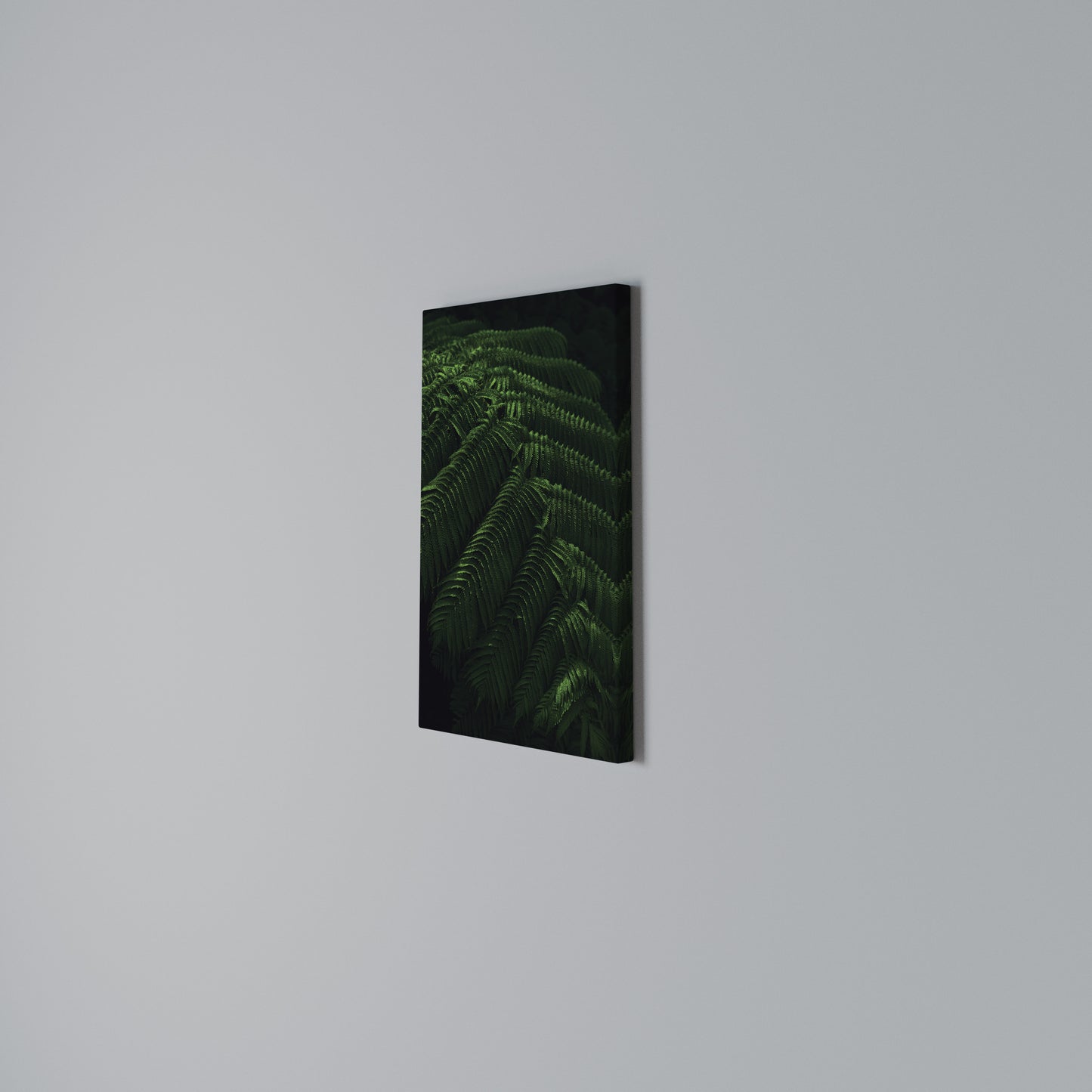 FERN FANTASY Stampa su Tela Verticale