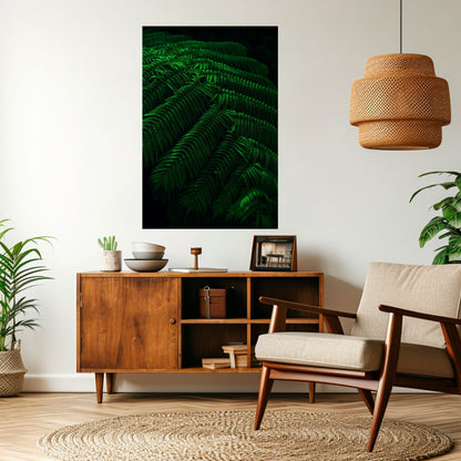 FERN FANTASY Poster verticale staccabile e attaccabile