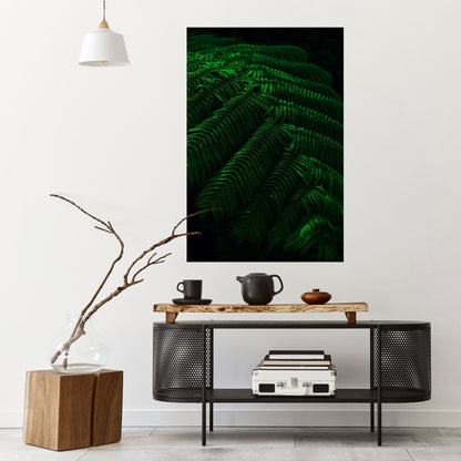 FERN FANTASY Poster verticale staccabile e attaccabile