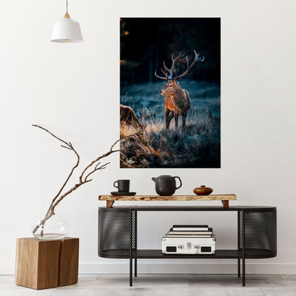 Poster verticale staccabile e attaccabile ANTLERED REGALITY