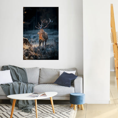 Poster verticale staccabile e attaccabile ANTLERED REGALITY