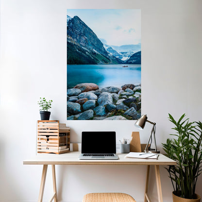 Poster verticale staccabile e attaccabile REFLECTIVE WATERS